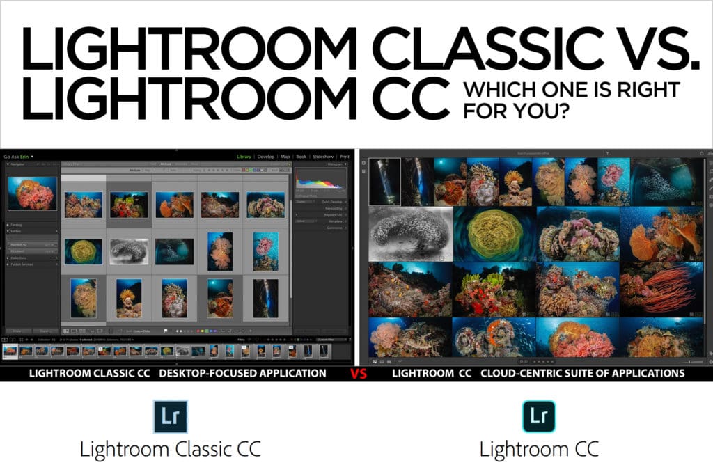 Lightroom classic vs cc